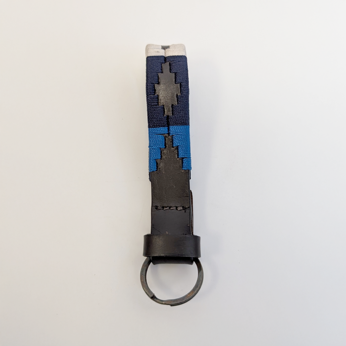 Hazy Blue Leather Loop Polo Key Rings - Just £5.99! Shop now at Warwickshire Clothing.