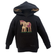 Hazy Blue Arabia Kids' Horse Hoodie - Mother & Foal Design - Just £14.99! Shop now at Warwickshire Clothing.