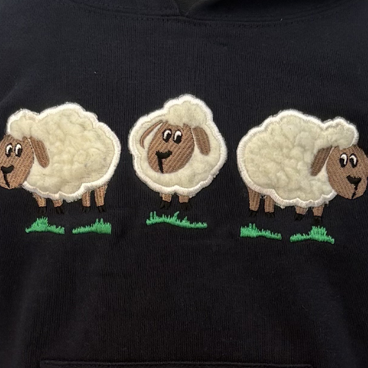 Hazy Blue Dolly Kids' Sheep Hoodie - Adorable Farm Animals - Just £14.99! Shop now at Warwickshire Clothing.