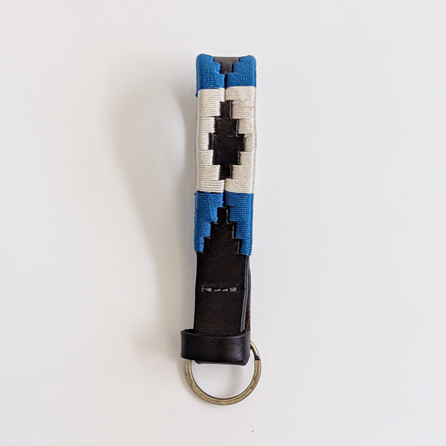 Hazy Blue Leather Loop Polo Key Rings - Just £5.99! Shop now at Warwickshire Clothing.