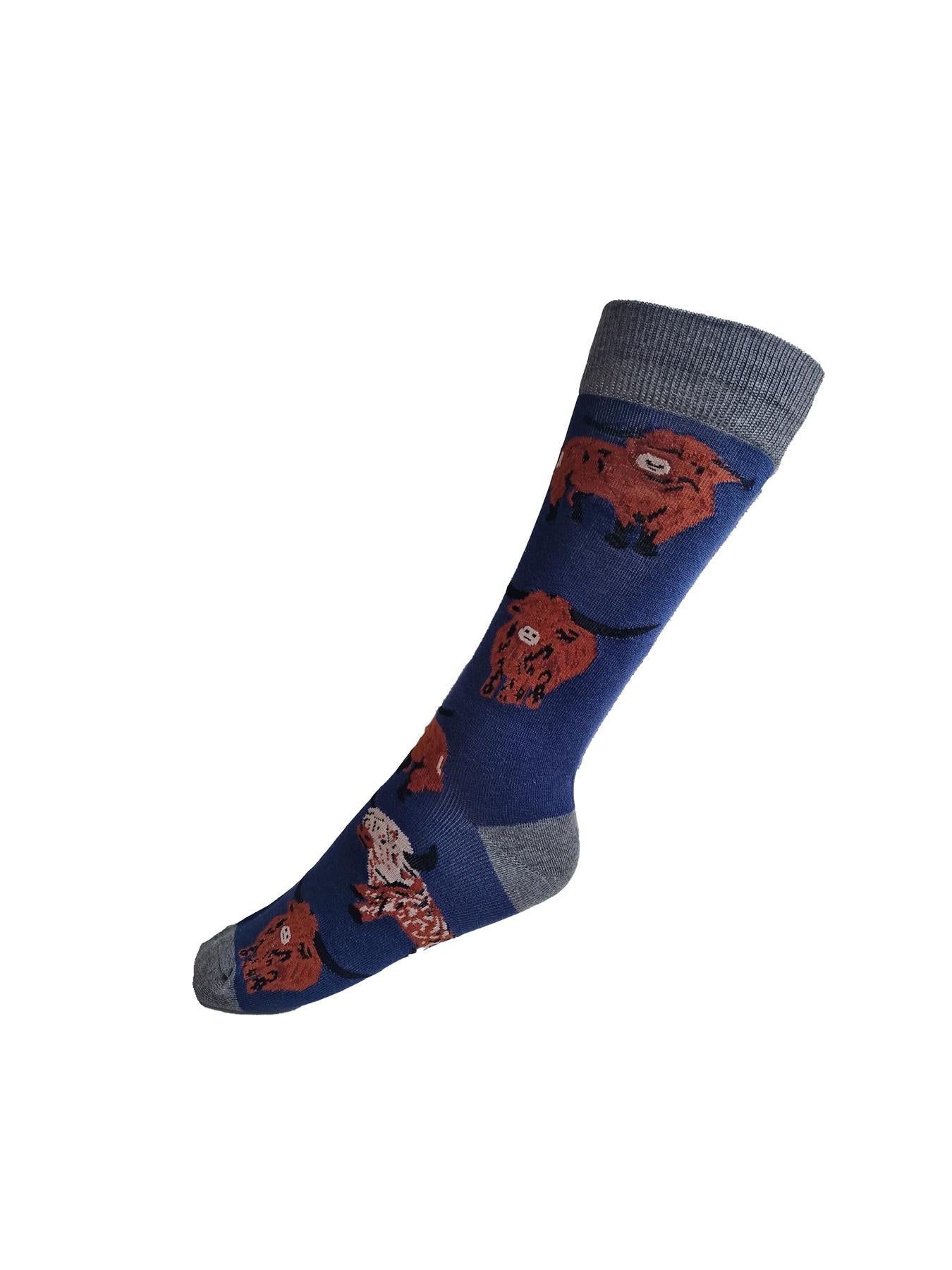 Mens House Of Tweed Luxury Mens Premium Bamboo Socks Scotland Clans - Just £6.99! Shop now at Warwickshire Clothing.
