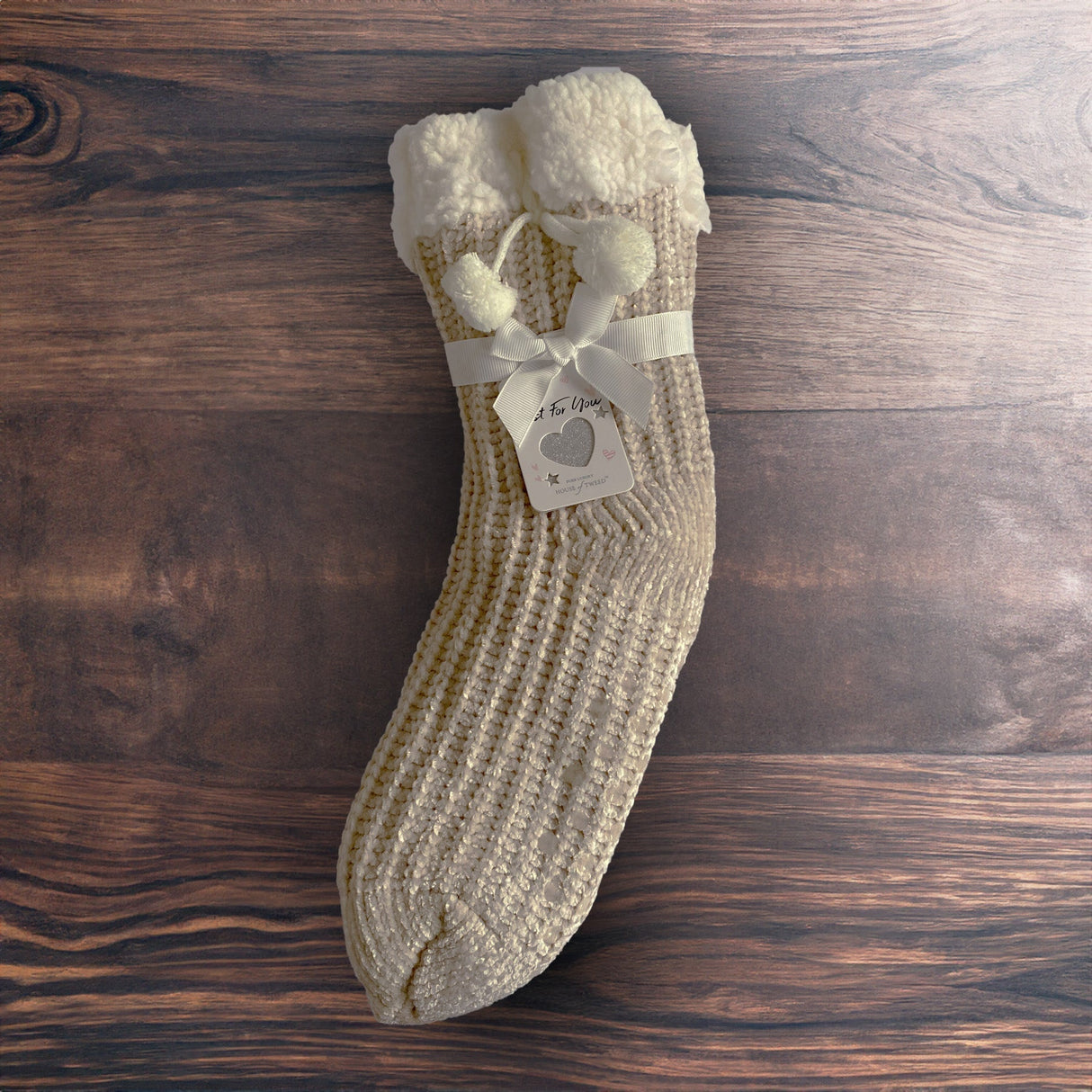 House of Tweed Ladies Fluffy Cosy Socks - One Size - Just £12.99! Shop now at Warwickshire Clothing.