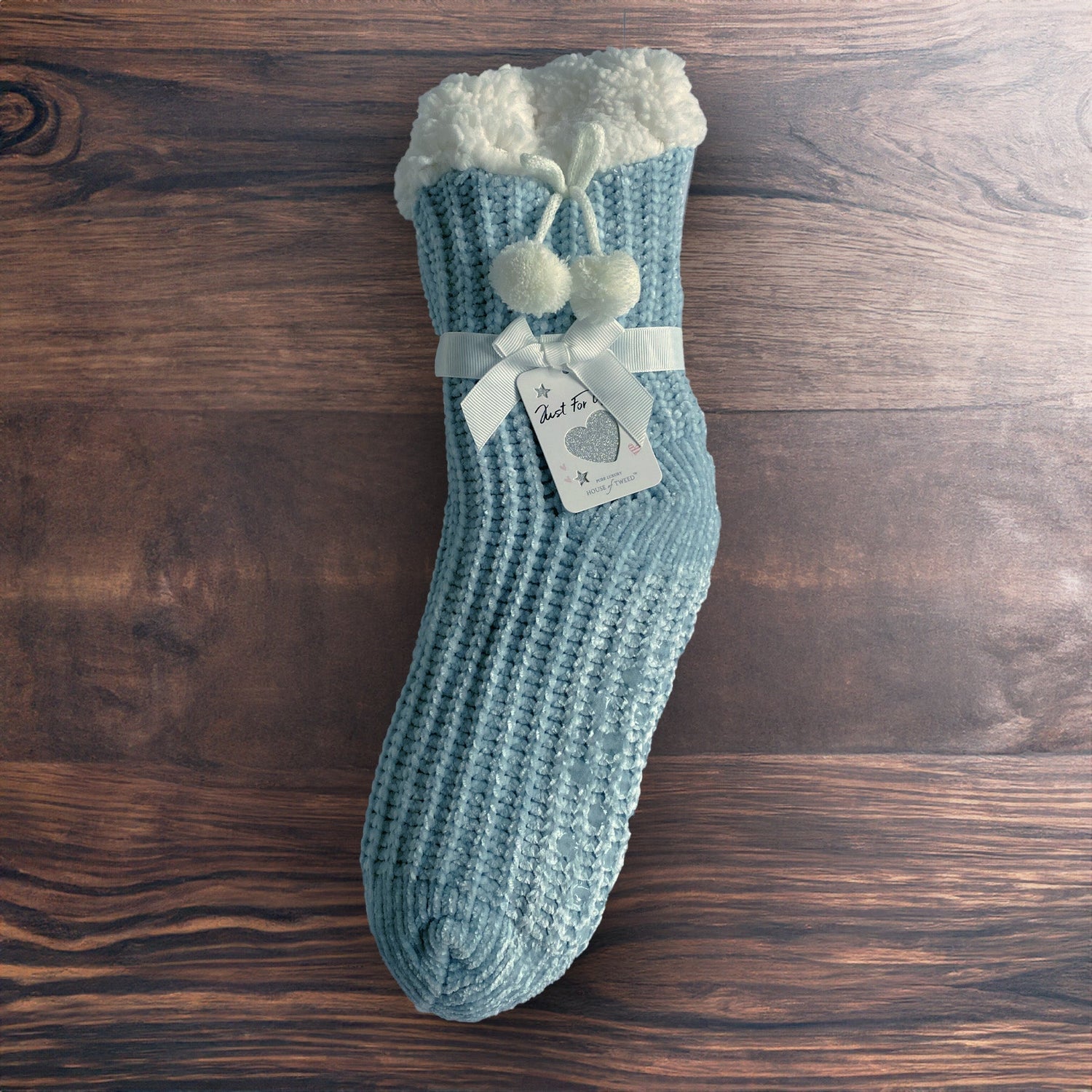 House of Tweed Ladies Fluffy Cosy Socks - One Size - Just £12.99! Shop now at Warwickshire Clothing.