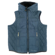 Hazy Blue Womens Anusha Quilted Gilet with Faux Fur Collar - Just £24.99! Shop now at Warwickshire Clothing.