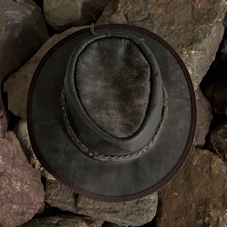 Hazy Blue Crushable Darwin Australian Style Hat - Just £19.99! Shop now at Warwickshire Clothing.