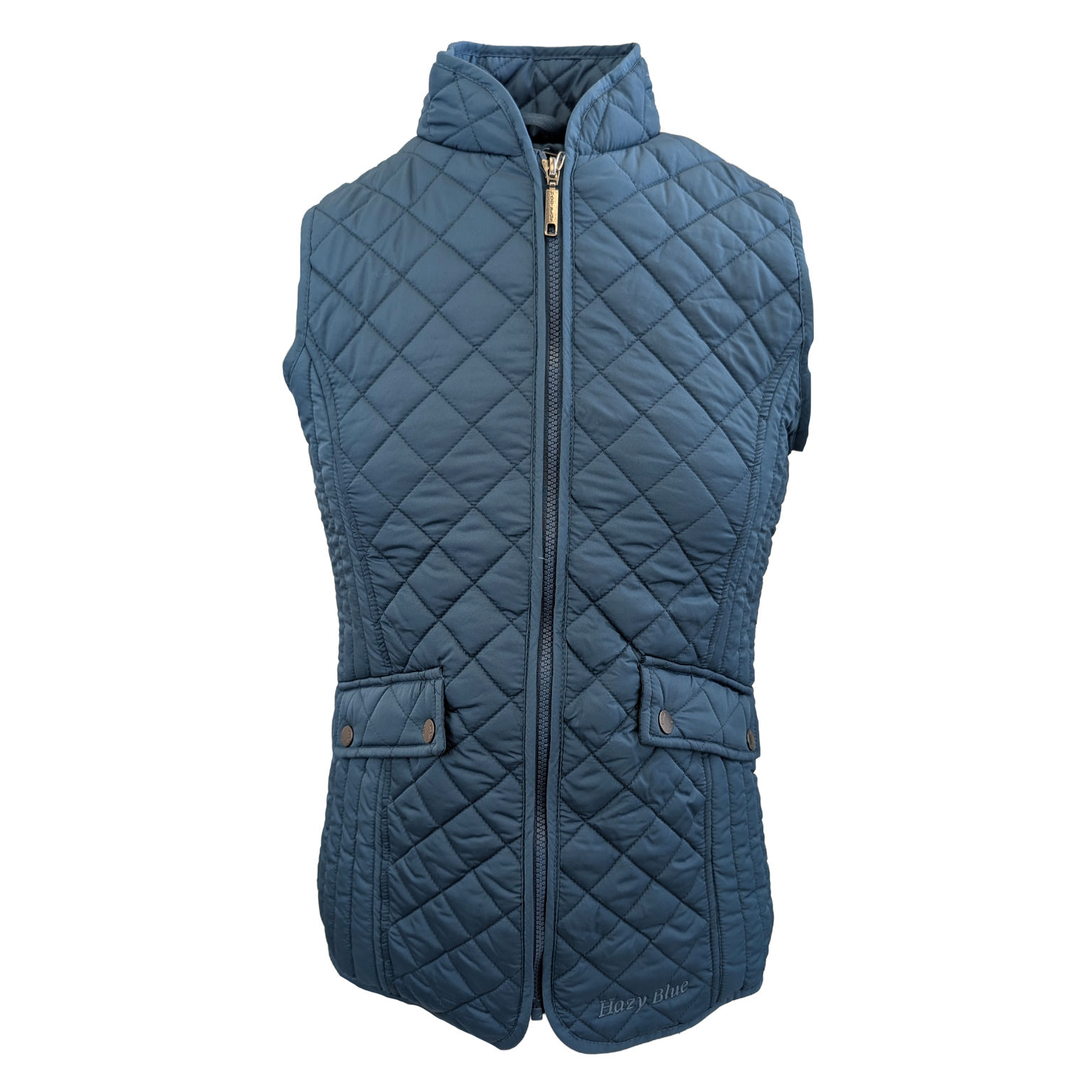 Hazy Blue Tanya Quilted Gilet: Classic Comfort, Modern Style - Just £24.99! Shop now at Warwickshire Clothing.