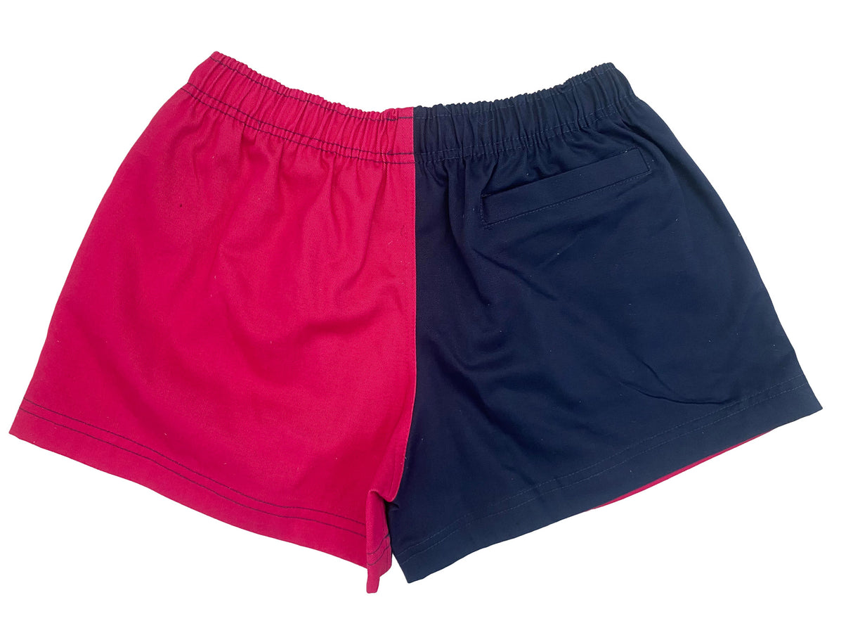 Hazy Blue Nelson Colour Block Shorts - Unisex Sports & Leisure - Just £24.99! Shop now at Warwickshire Clothing.