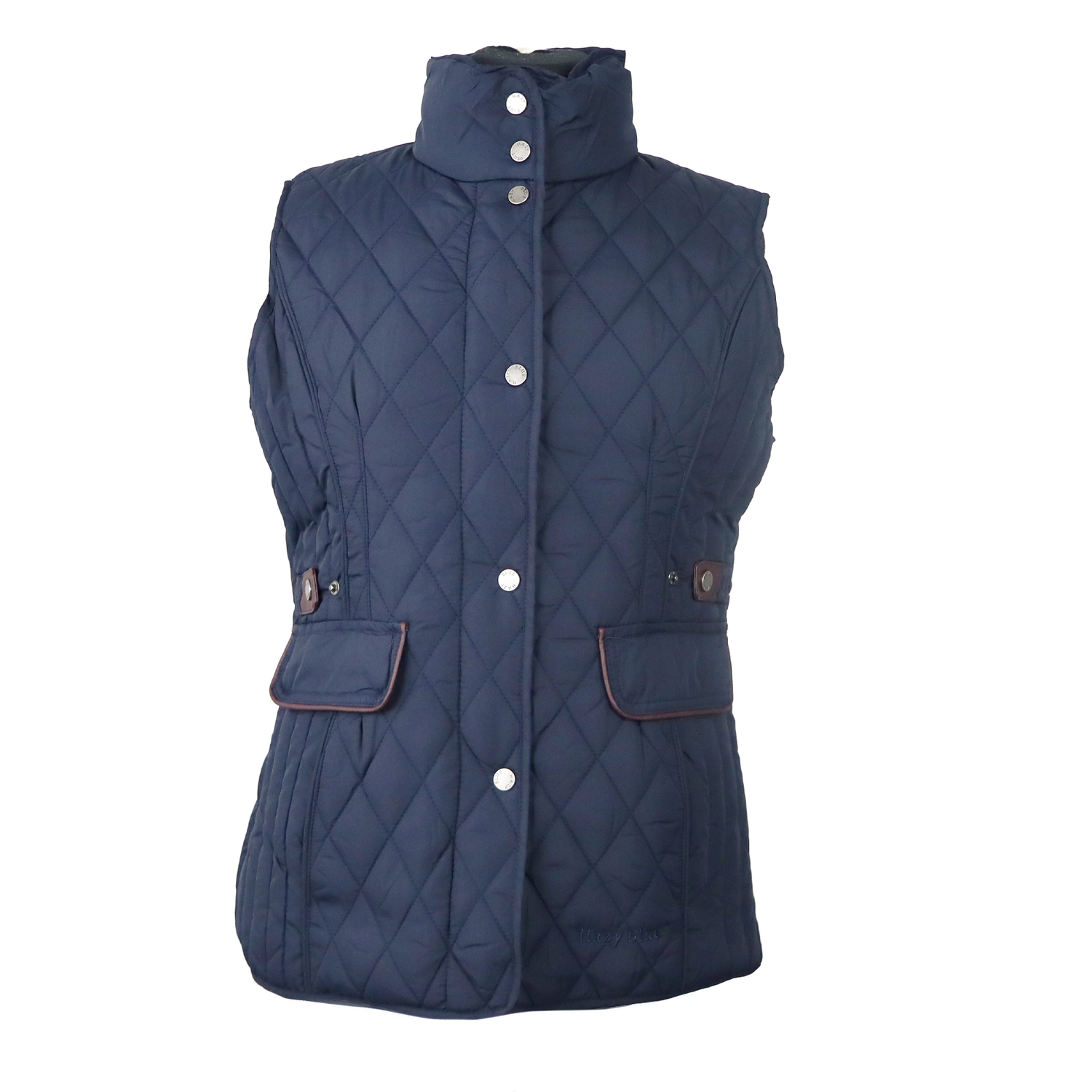 Hazy Blue Joanne Quilted Gilet