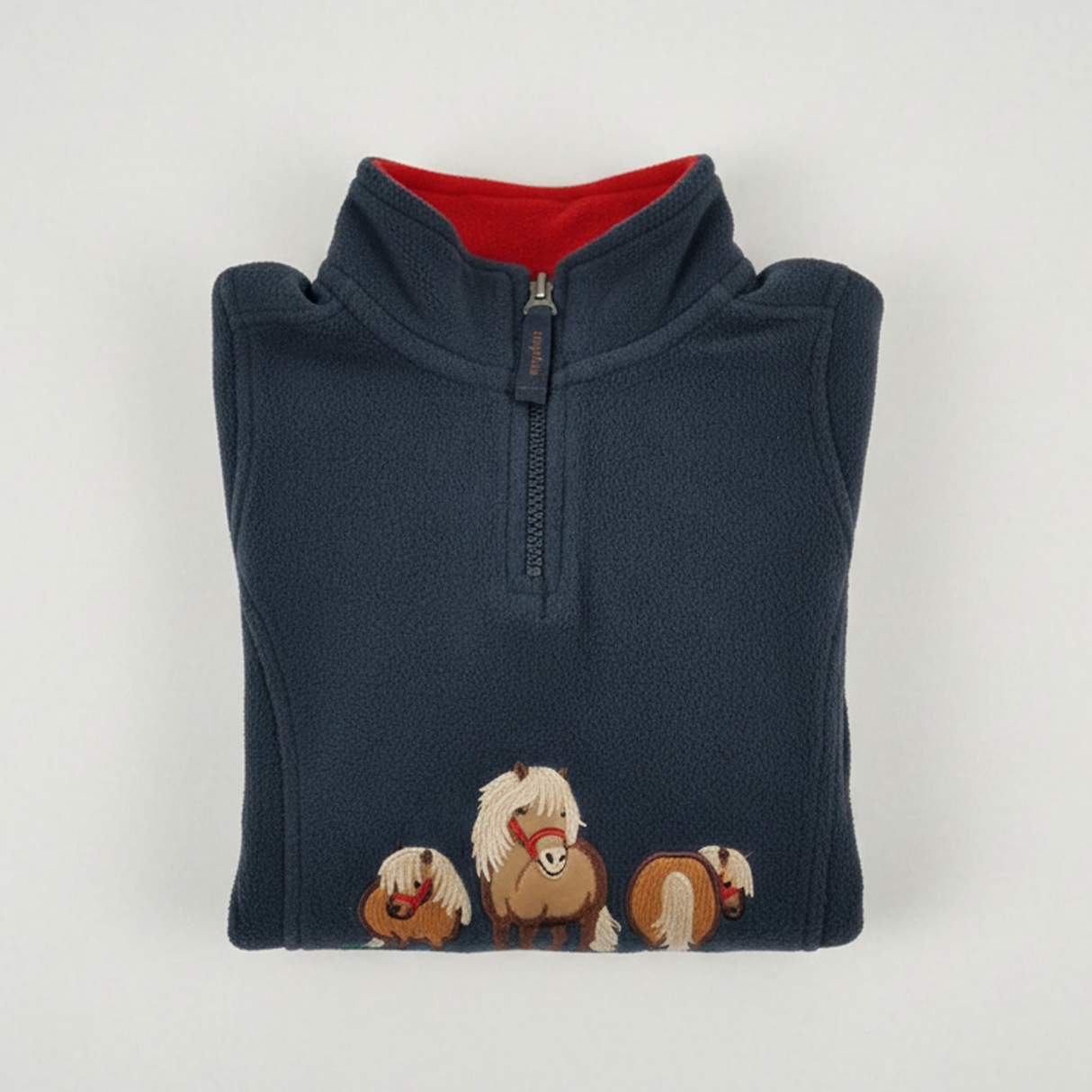 Hazy Blue Kids Half Zip Fleece