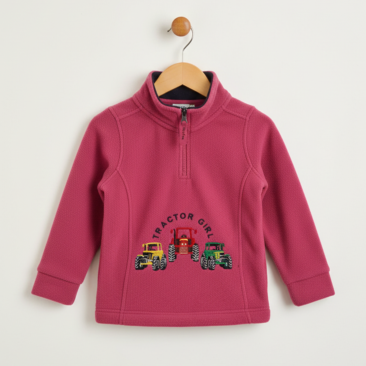 Hazy Blue Kids Half Zip Fleece