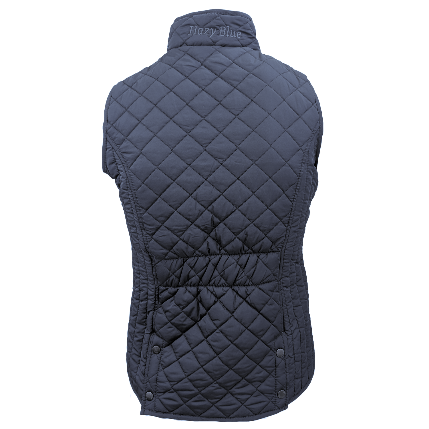 Hazy Blue Tanya Quilted Gilet: Classic Comfort, Modern Style