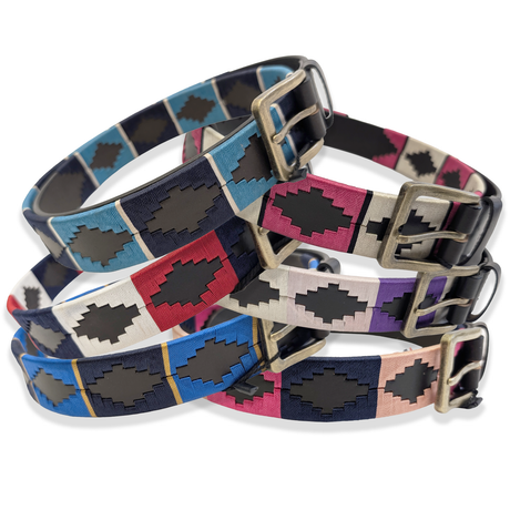 Hazy Blue Brown Leather Polo Belts: Equestrian Style & Everyday Elegance - Just £24.99! Shop now at Warwickshire Clothing.