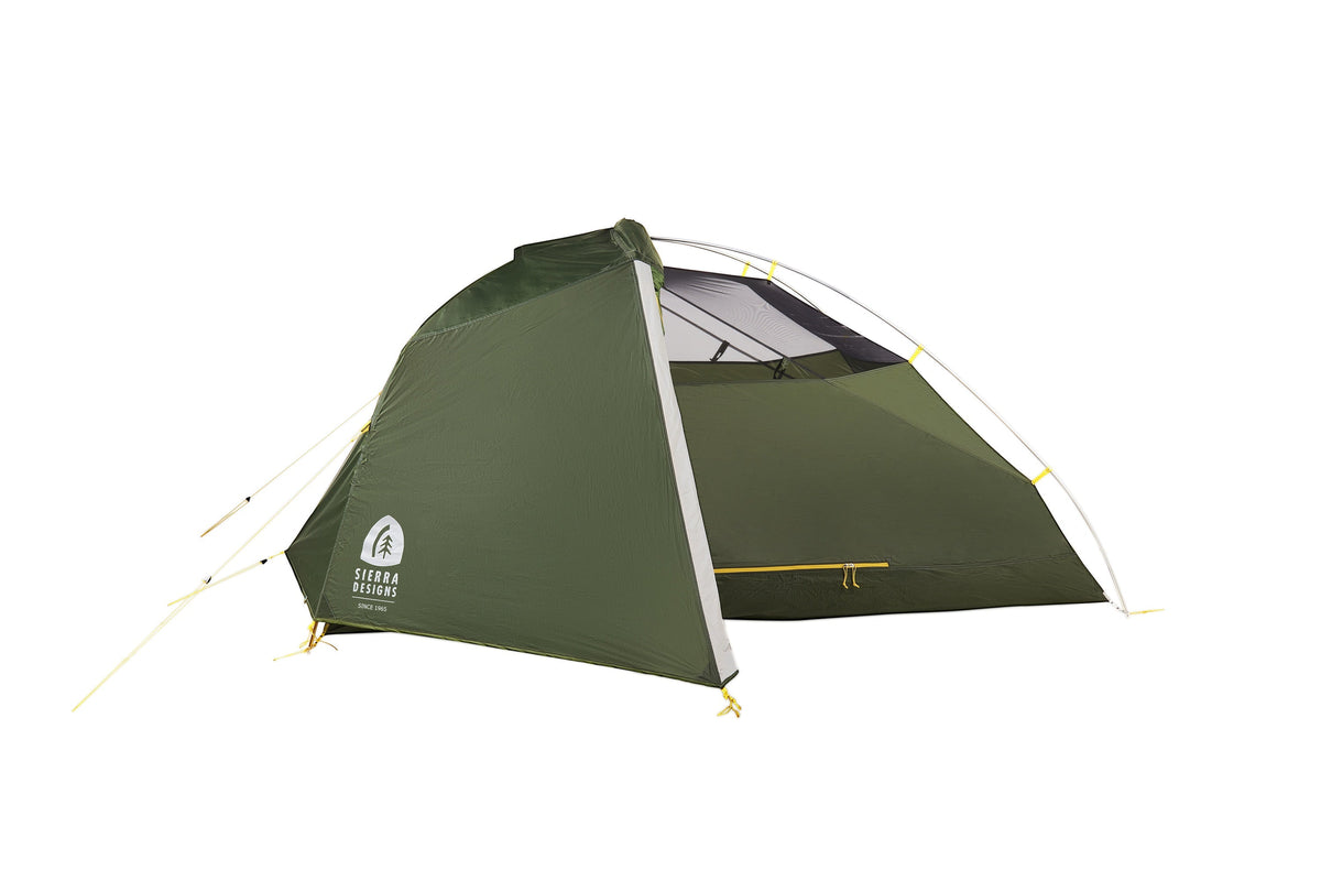 Sierra Designs Meteor 2 Person Tent, 3000 - Green/Grey - Min Weight 2050gms