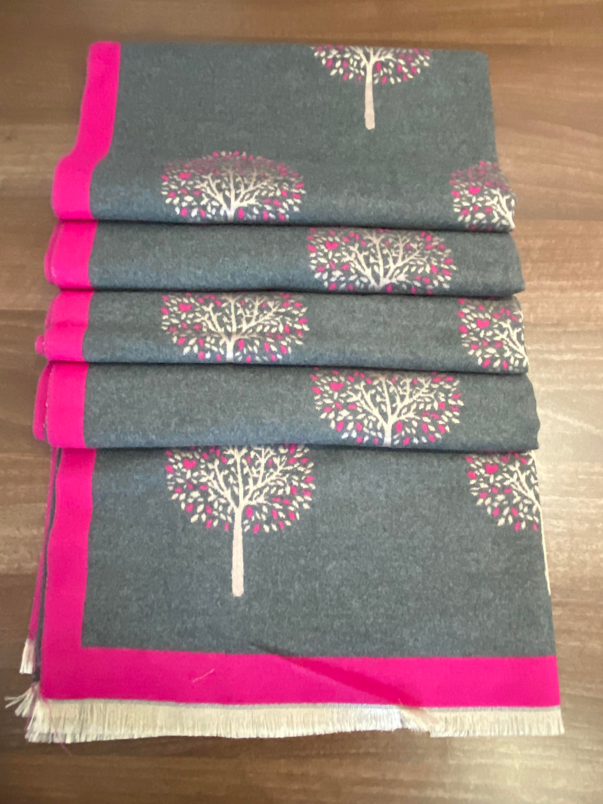 House of Tweed Ladies Tree of Life Scarf - Just £14.99! Shop now at Warwickshire Clothing.