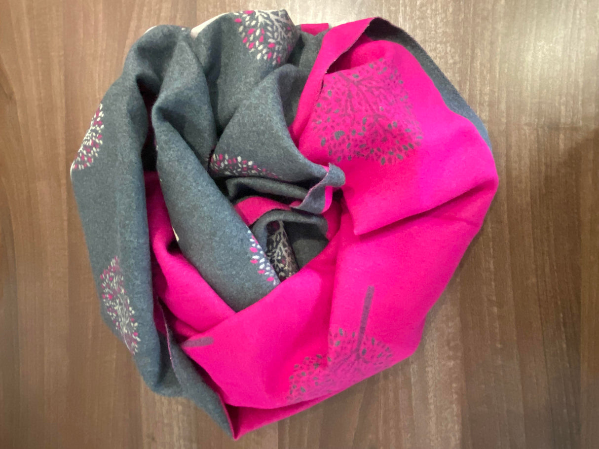 House of Tweed Ladies Tree of Life Scarf - Just £14.99! Shop now at Warwickshire Clothing.