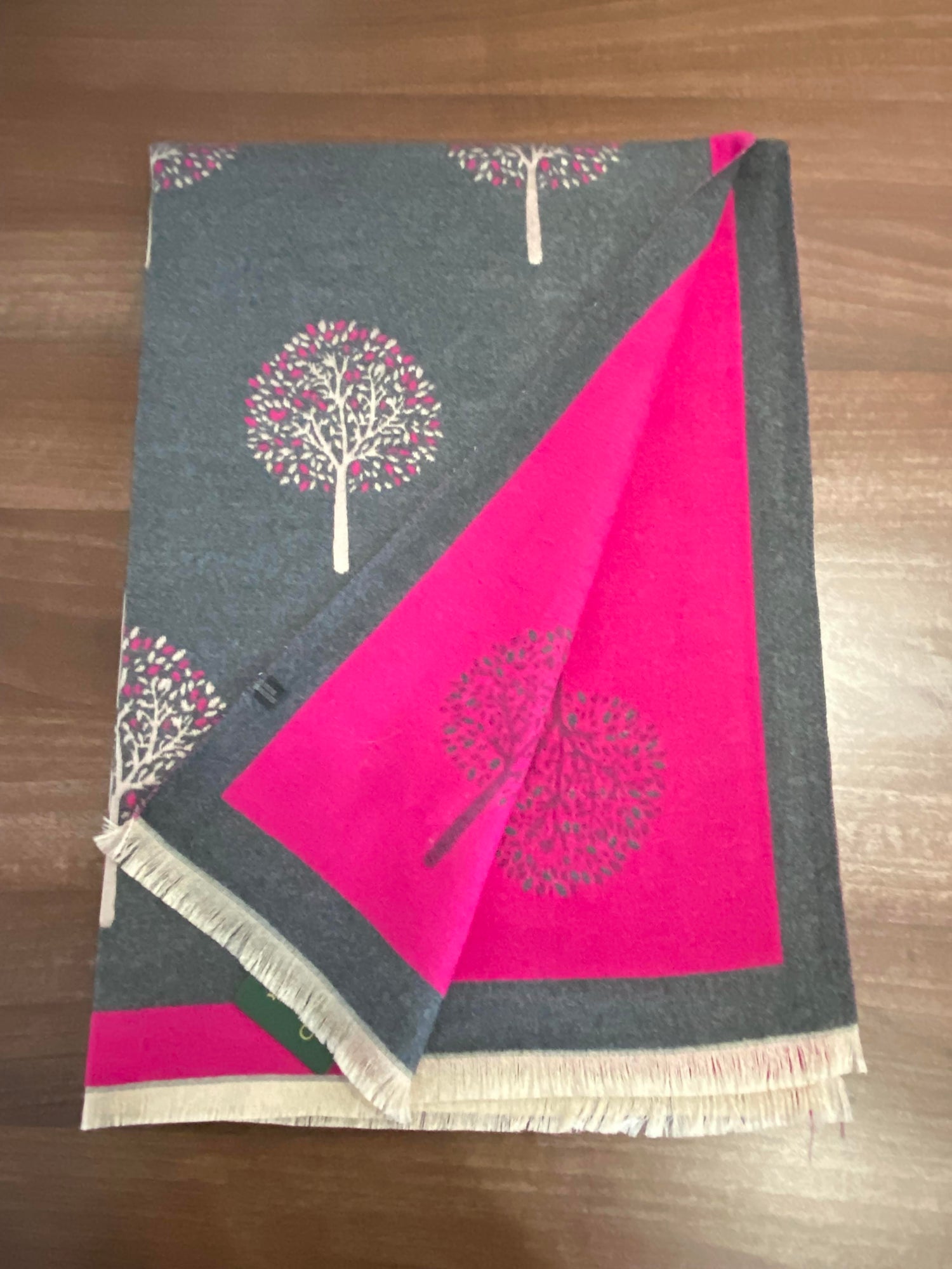 House of Tweed Ladies Tree of Life Scarf - Just £14.99! Shop now at Warwickshire Clothing.