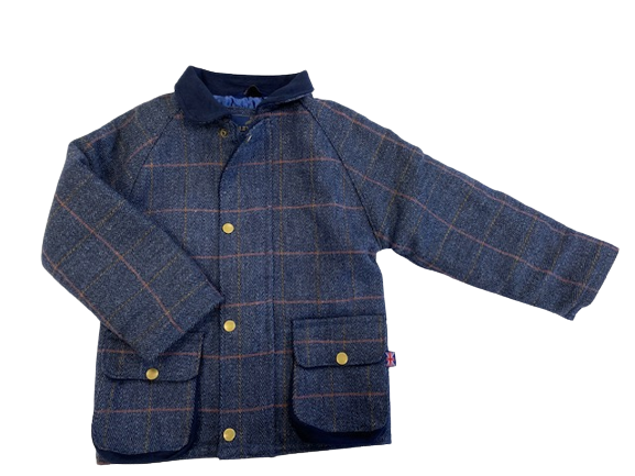 Hazy Blue Boys Girls Country Tweed Jacket Coat - Just £44.99! Shop now at Warwickshire Clothing.