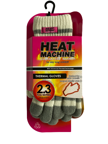 Heat Machine Ladies Thermal Insulated Gloves code 3066 - One Size - Just £6.49! Shop now at Warwickshire Clothing.
