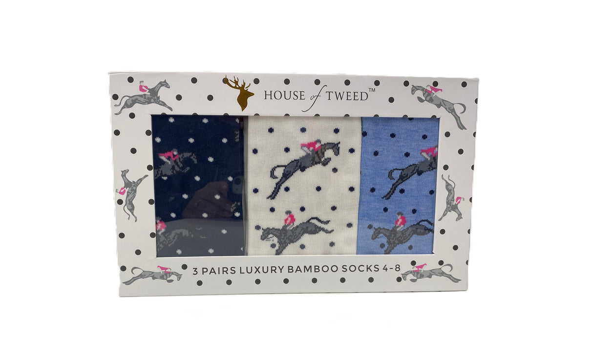 House of Tweed Luxury Ladies Bamboo Gift Novelty Socks - Just £14.99! Shop now at Warwickshire Clothing.