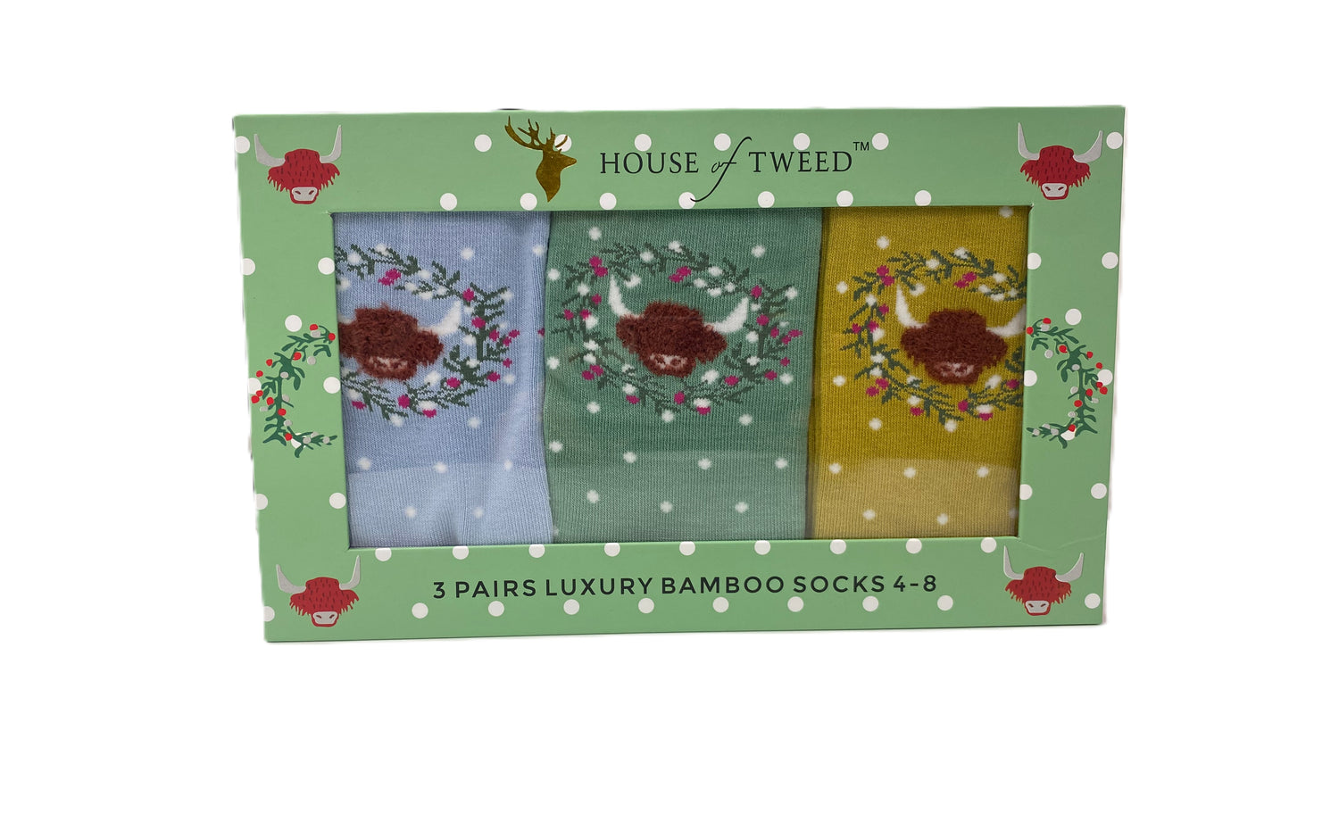 House of Tweed Luxury Ladies Bamboo Gift Novelty Socks - Just £14.99! Shop now at Warwickshire Clothing.