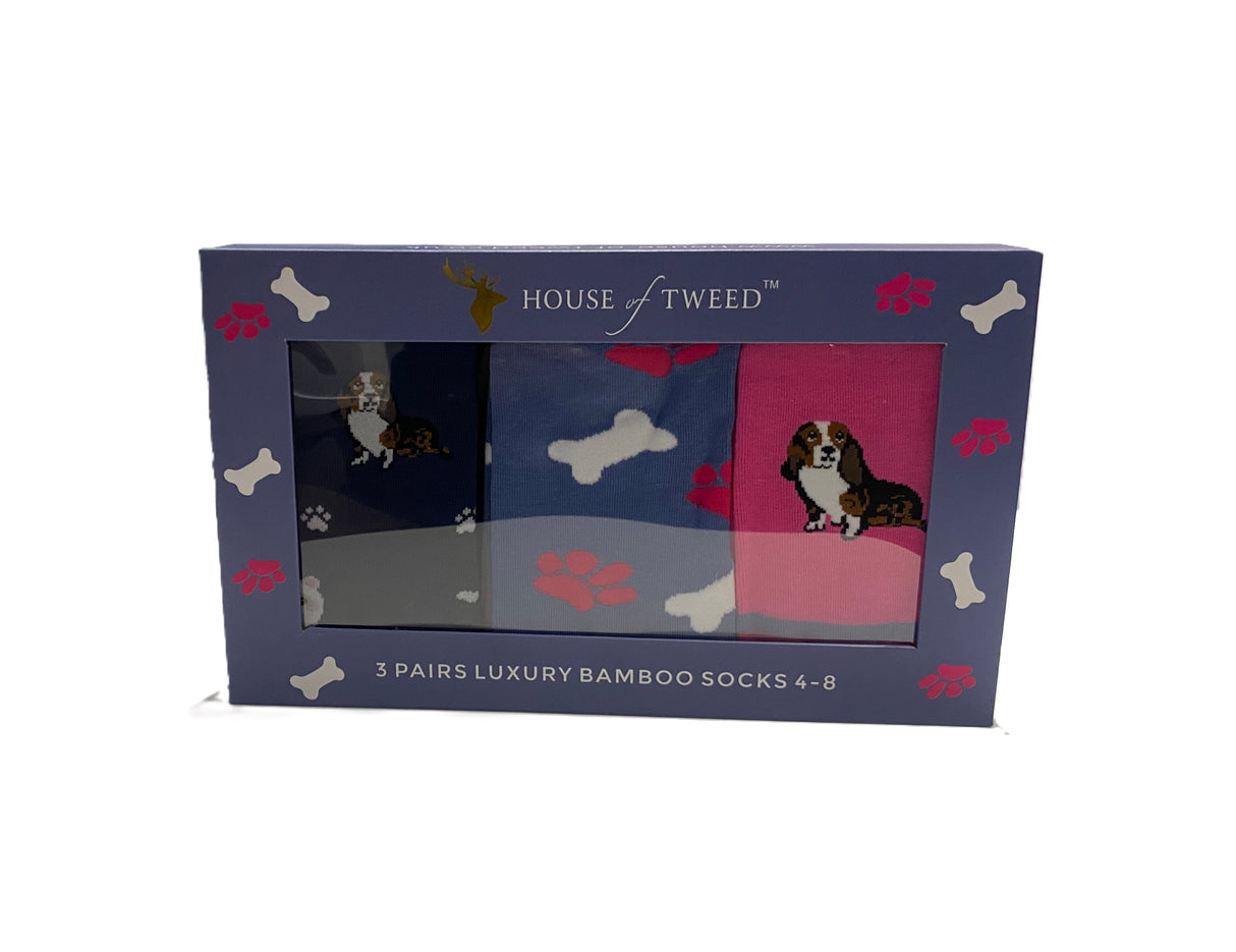 House of Tweed Luxury Ladies Bamboo Gift Novelty Socks - Just £14.99! Shop now at Warwickshire Clothing.