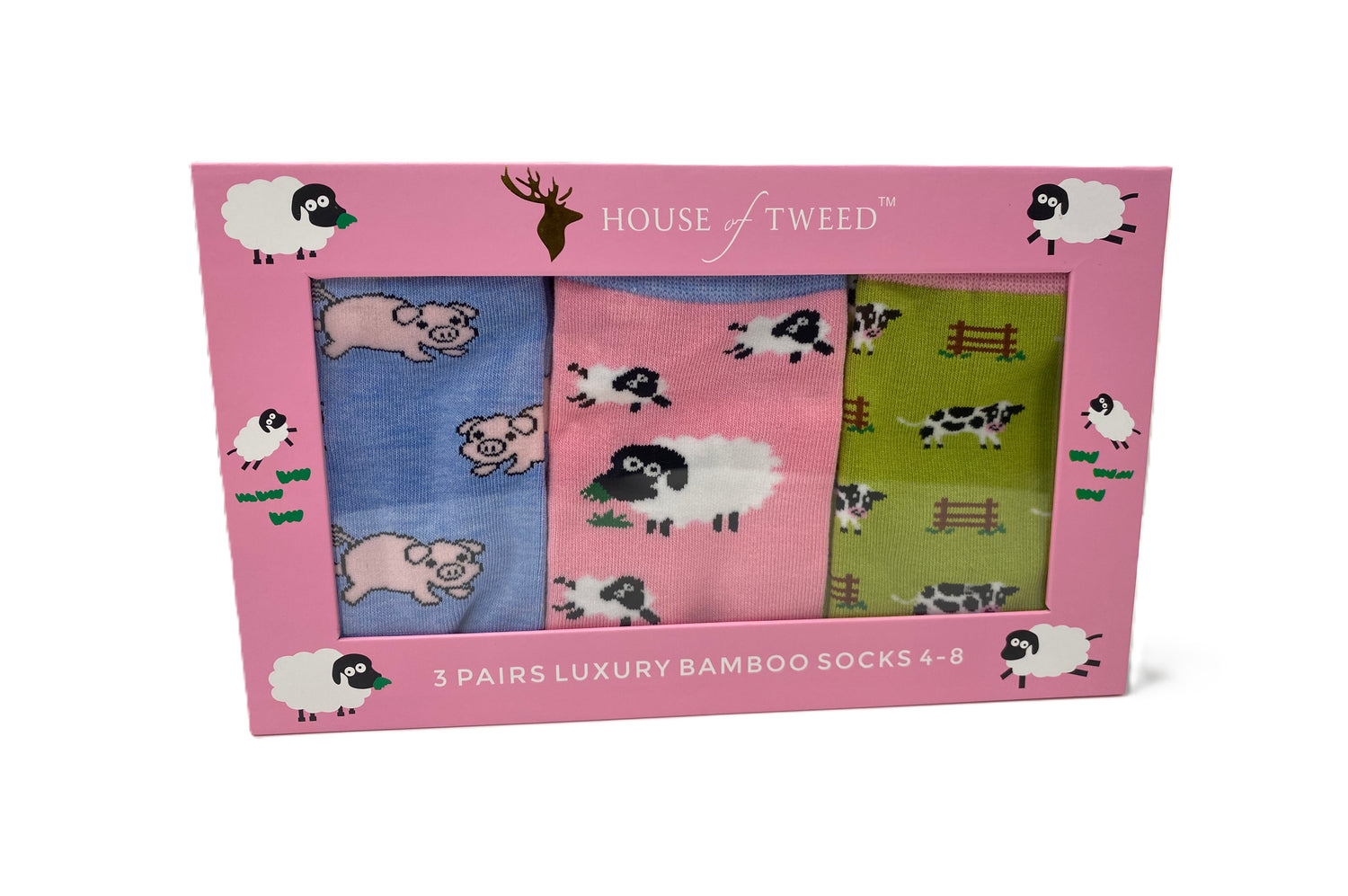 House of Tweed Luxury Ladies Bamboo Gift Novelty Socks - Just £14.99! Shop now at Warwickshire Clothing.