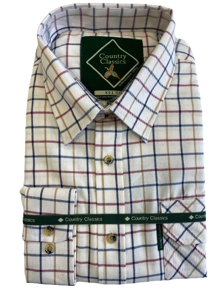 Country Classics Mens Long Sleeve Check Country Shirt - Kelso - Just £18.99! Shop now at Warwickshire Clothing.