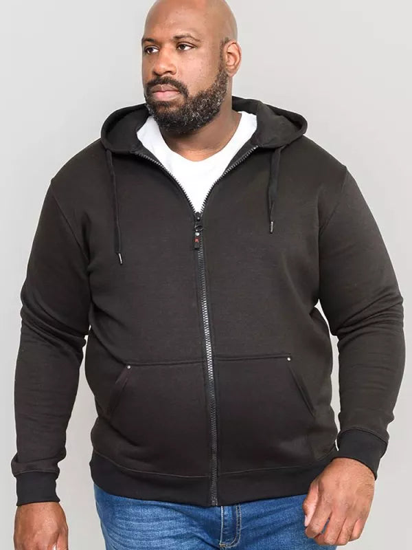Duke Clothing D555 Cantor Rockford Heavy Weight Zip Through Hooded Sweatshirt - Just £29.99! Shop now at Warwickshire Clothing.