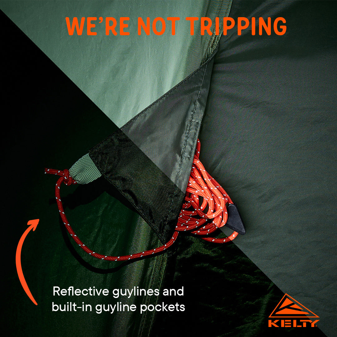 Kelty Wireless 8 Person Tent - Dill/Black Forest