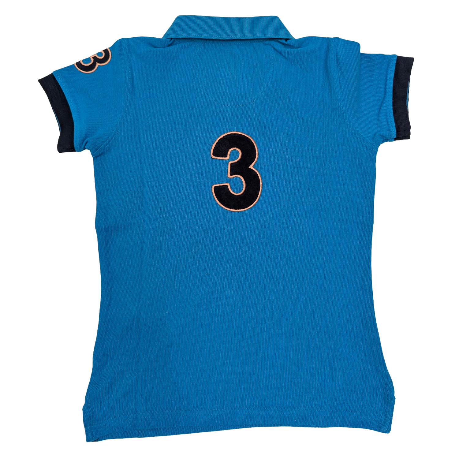 Hazy Blue Kids Striped Polo Shirt - Carly III