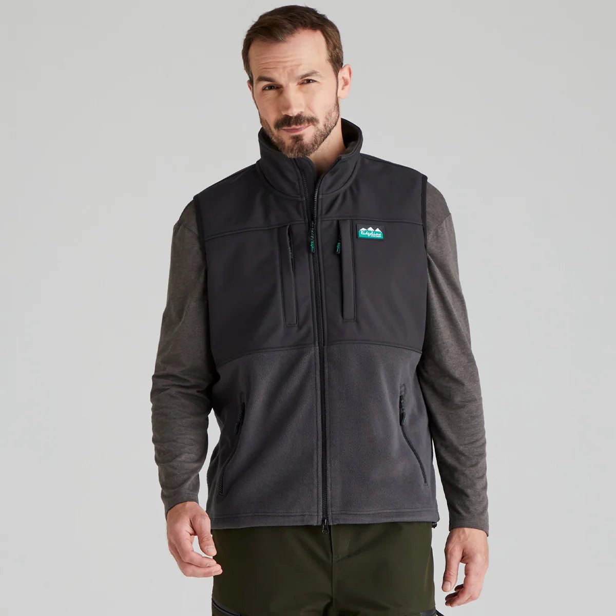 Ridgeline Mens Hybrid Fleece Gilet Vest