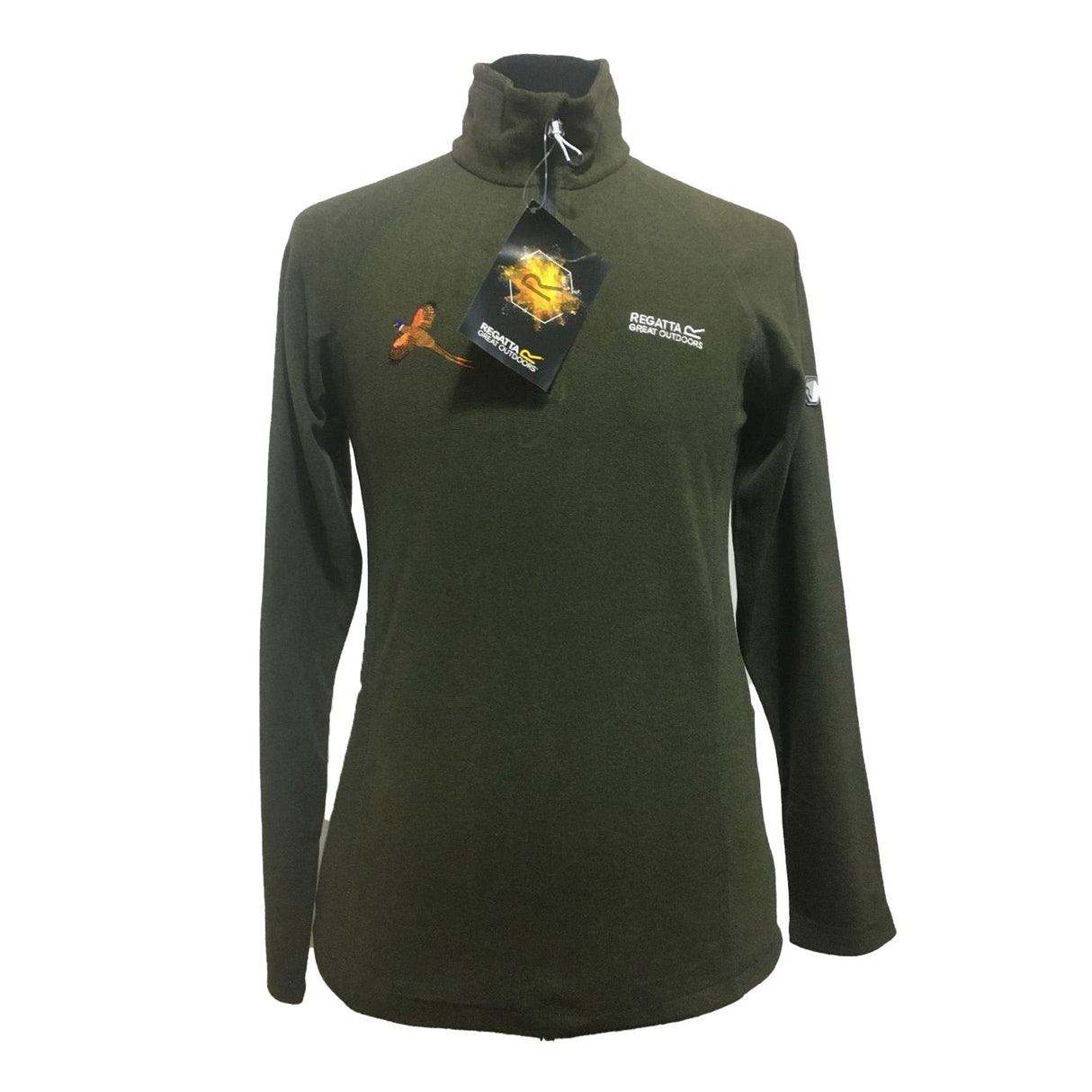 Regatta Mens Montes Pheasant Shooting Fleece Half Zip Country Sweater - Just £19.99! Shop now at Warwickshire Clothing.