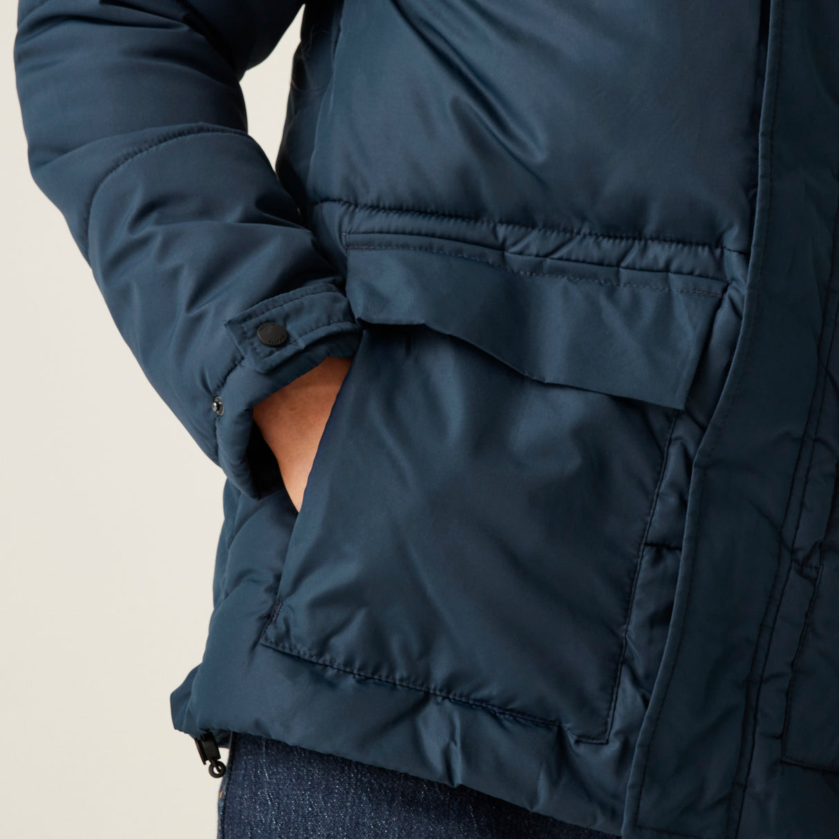 Regatta Men's Falkner Baffled Jacket Navy - Just £64.99! Shop now at Warwickshire Clothing.