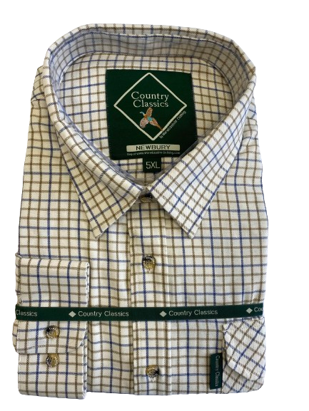 Country Classics Mens Long Sleeve Check Shirt - Newbury - Just £18.99! Shop now at Warwickshire Clothing.
