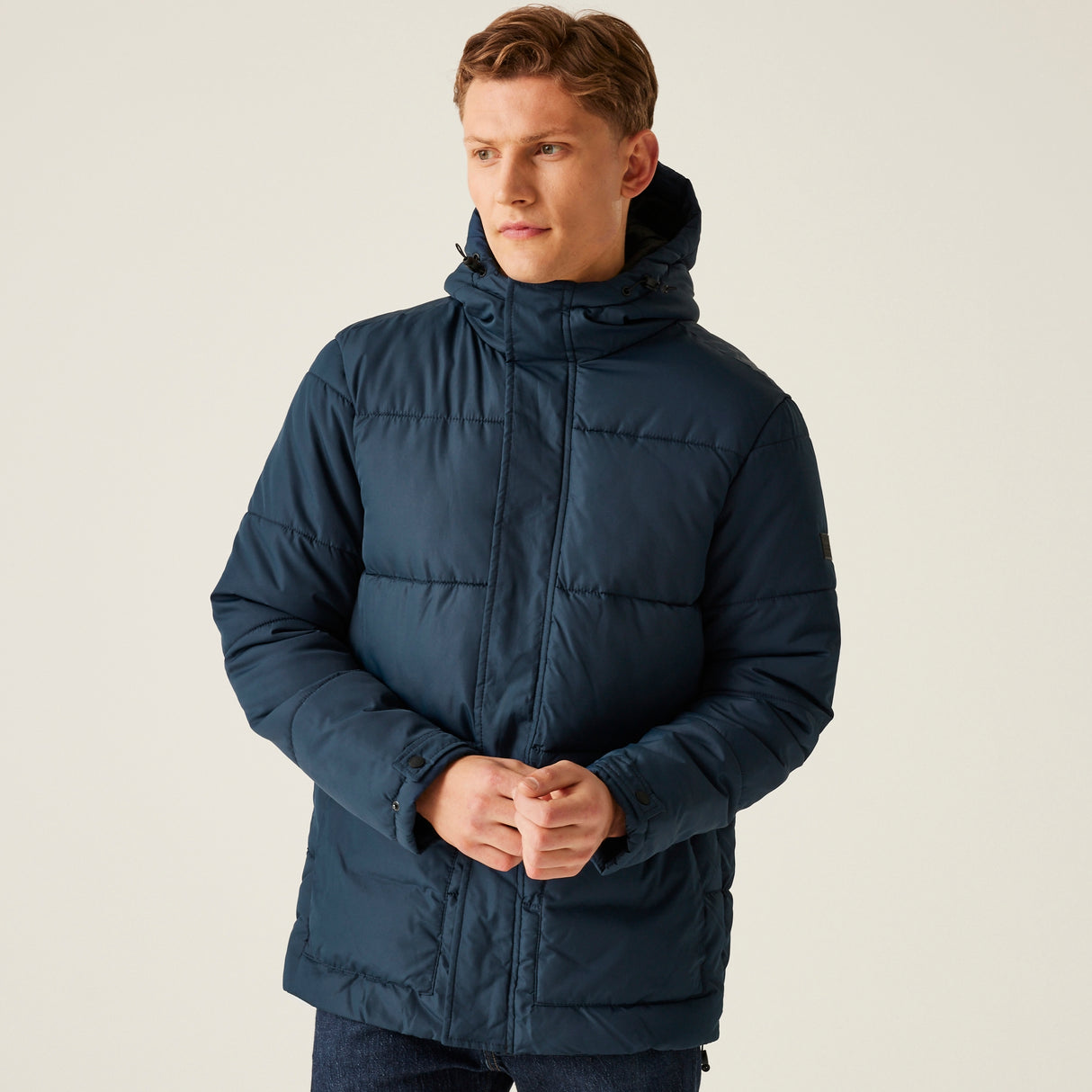 Regatta Men's Falkner Baffled Jacket Navy - Just £64.99! Shop now at Warwickshire Clothing.