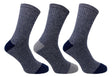 Bramble Mens Docks All Terrain Socks 3PK Mixed 6-11 Blue - Just £11.99! Shop now at Warwickshire Clothing.