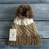 House of Tweed Luxury Plaited Ladies Bobble Pom Pom Beanie Hats - Just $11.99! Shop now at Warwickshire Clothing. Free Dellivery.