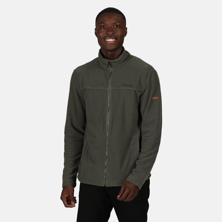 Regatta Men's Earvin Full Zip Mid Weight Fleece - Just £19.99! Shop now at Warwickshire Clothing.