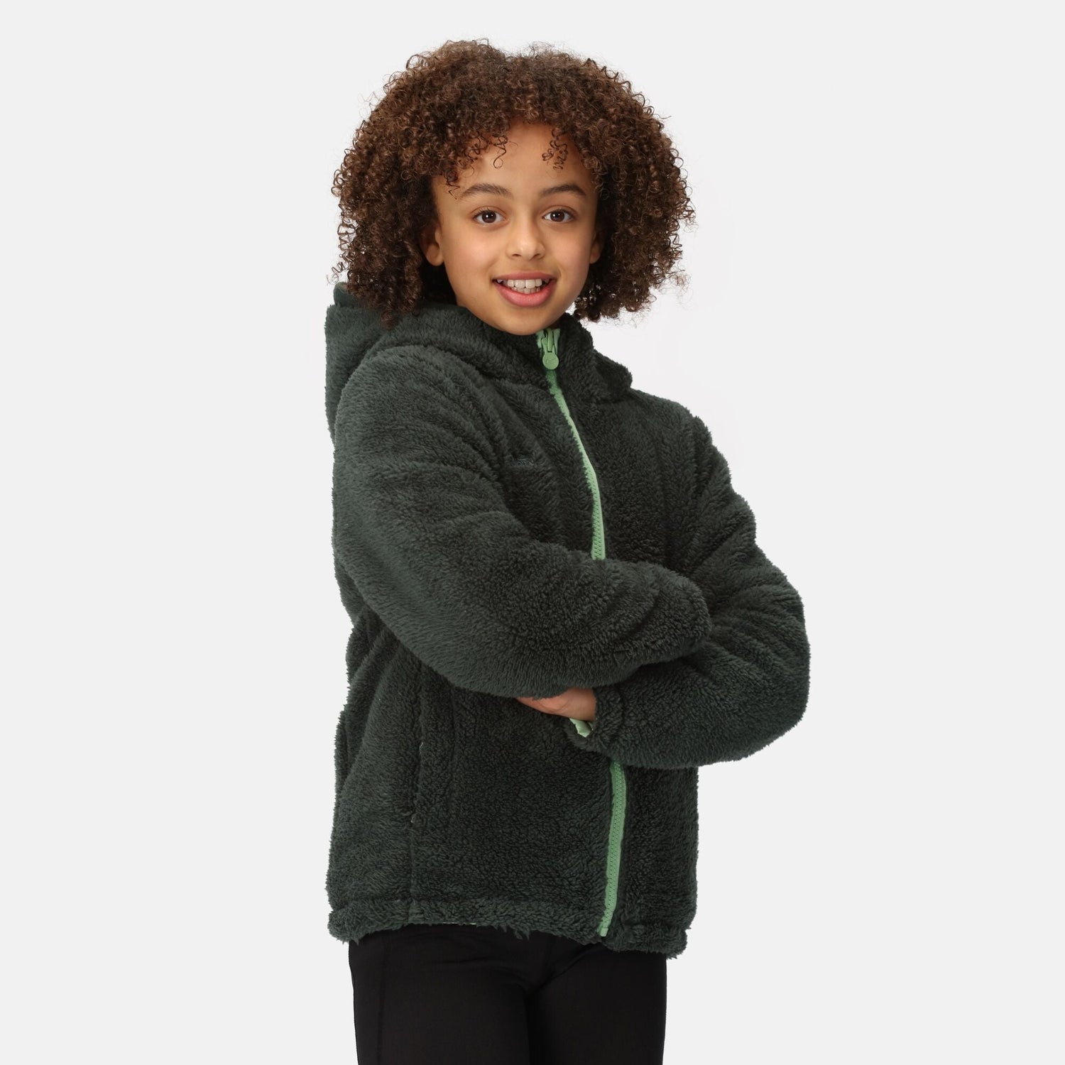 Regatta Kids' Kyrell Reversible Jacket | Black Seal Grey - Just £29.99! Shop now at Warwickshire Clothing.