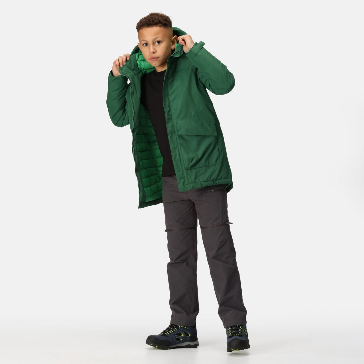 Regatta Kids' Farbank Waterproof Jacket - Just £24.99! Shop now at Warwickshire Clothing.