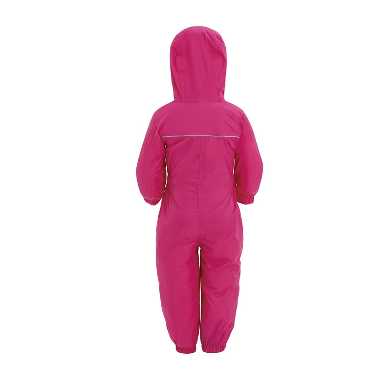 Regatta Kids' Puddle IV Waterproof All In One Rain Suit - Just £14.99! Shop now at Warwickshire Clothing.