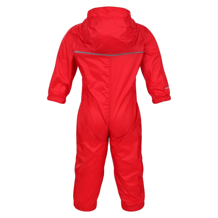 Regatta Kids' Puddle IV Waterproof All In One Rain Suit - Just £14.99! Shop now at Warwickshire Clothing.