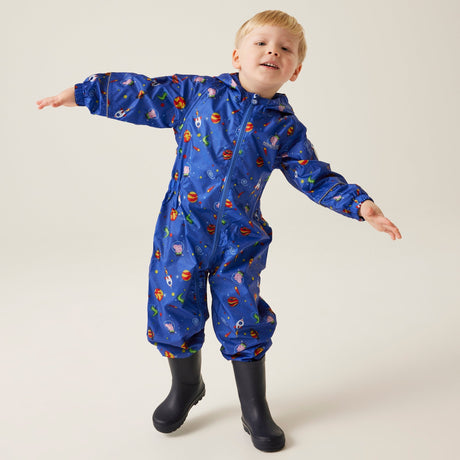 Regatta Kids' Peppa Pig Pobble Waterproof Puddle Suit - Just £14.99! Shop now at Warwickshire Clothing.