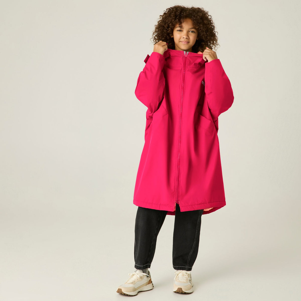 Junior Changing Robe Pink Potion Shell Pink