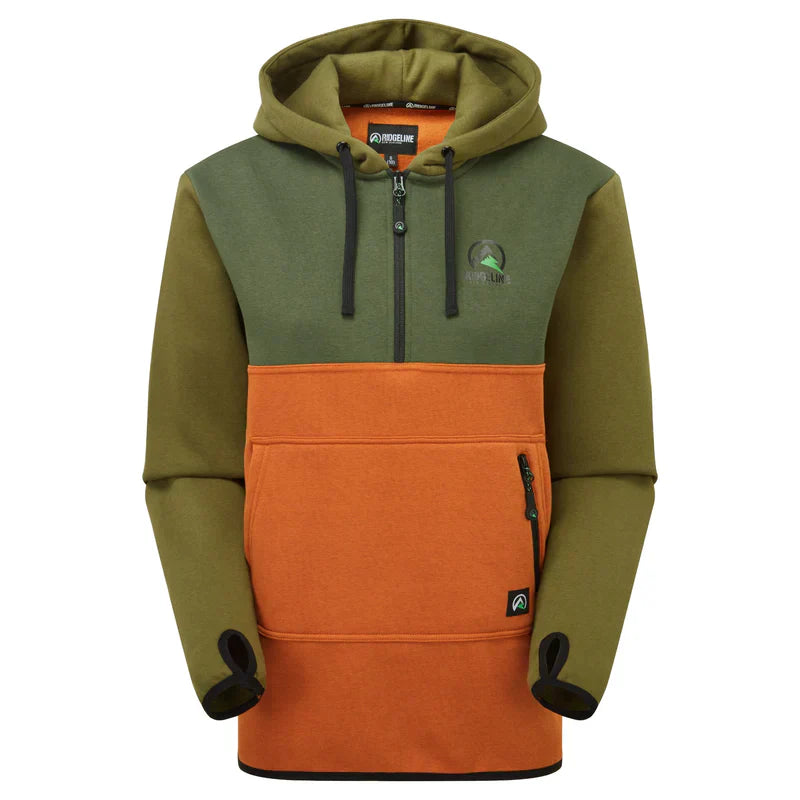 Ridgeline Unisex Tribe Hoodie Autumnal - Just £47.99! Shop now at Warwickshire Clothing.