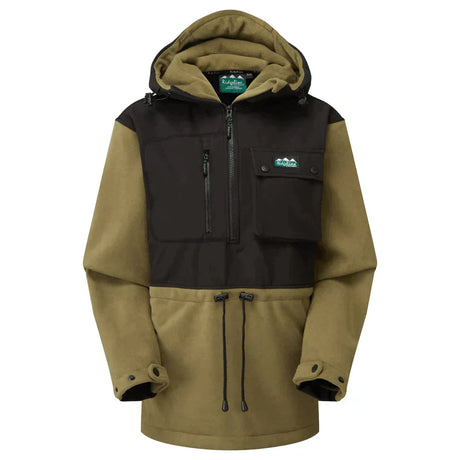 Ridgeline Unisex Teak Rubra Hybrid Fleece Smock - Just £79.99! Shop now at Warwickshire Clothing.
