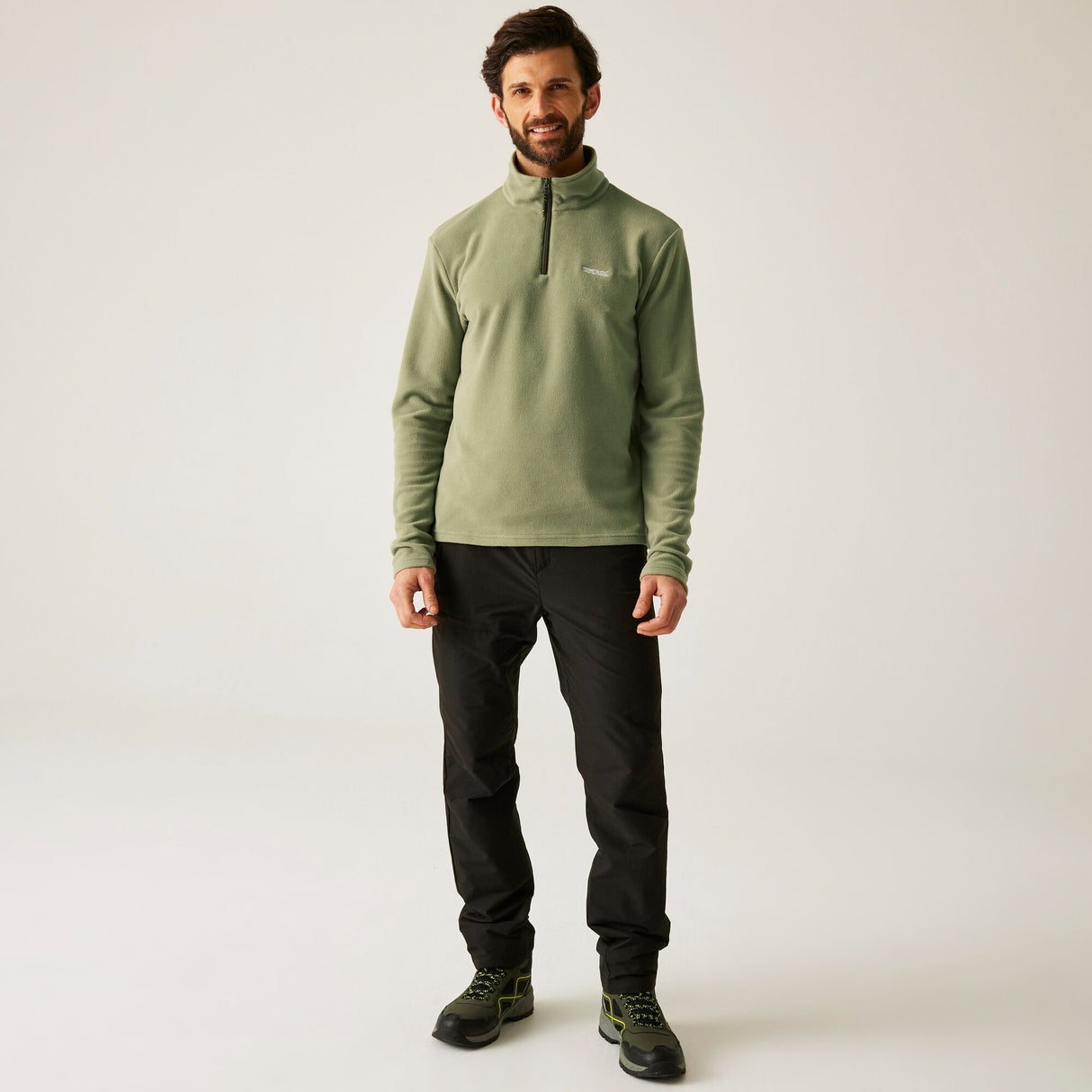 Regatta Mens Thompson Half Zip Light Micro Fleece