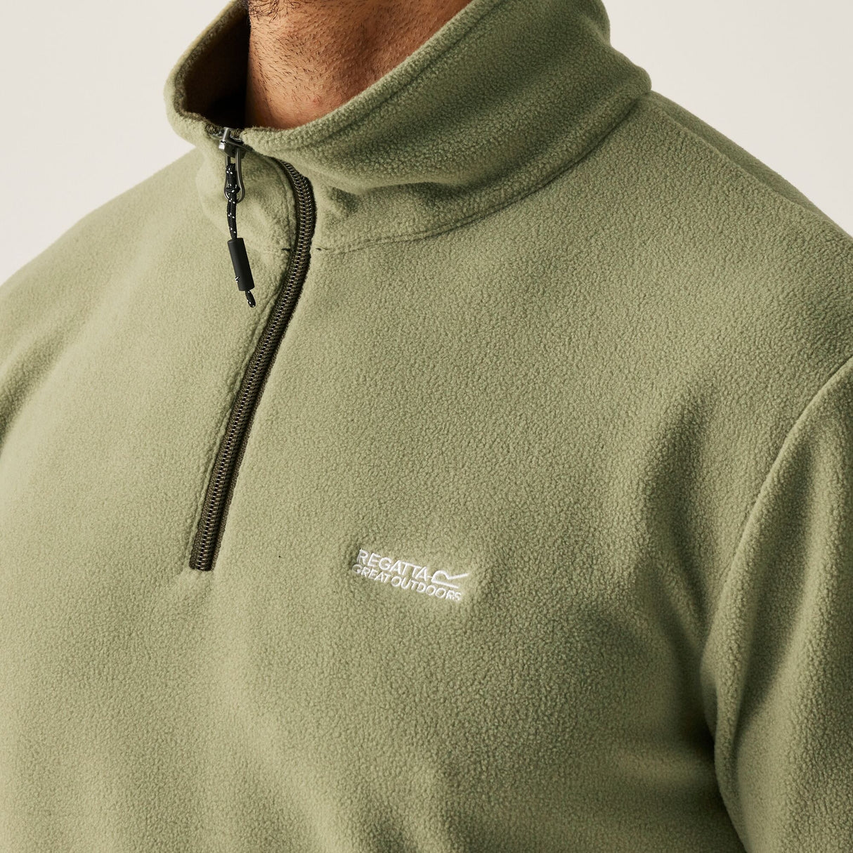 Regatta Mens Thompson Half Zip Light Micro Fleece