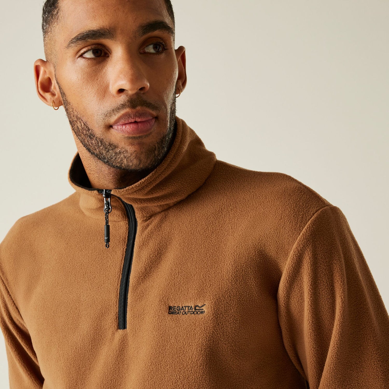 Regatta Mens Thompson Half Zip Light Micro Fleece