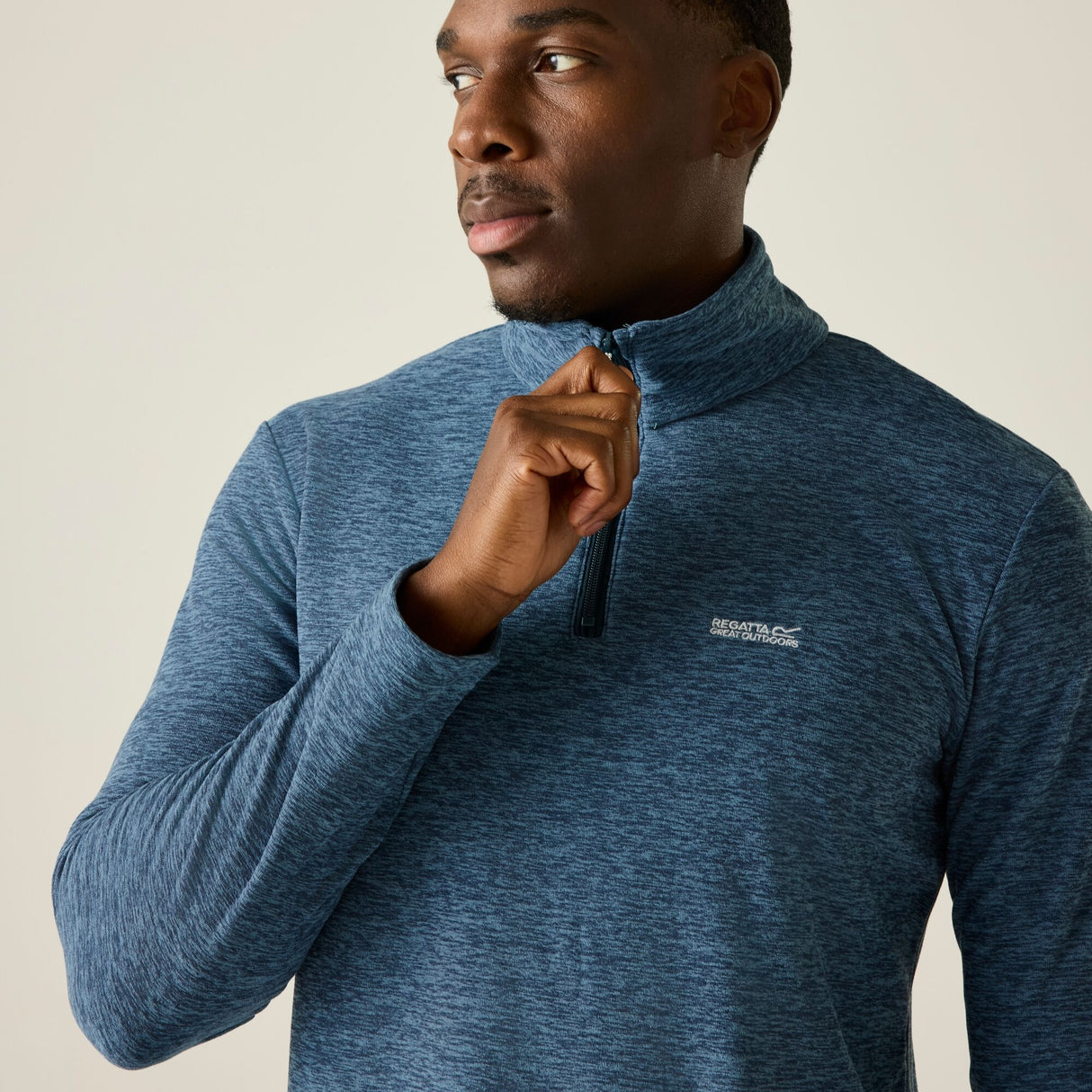 Regatta Mens Thompson Half Zip Light Micro Fleece